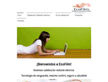 Tablet Screenshot of ecofilm-mexico.com